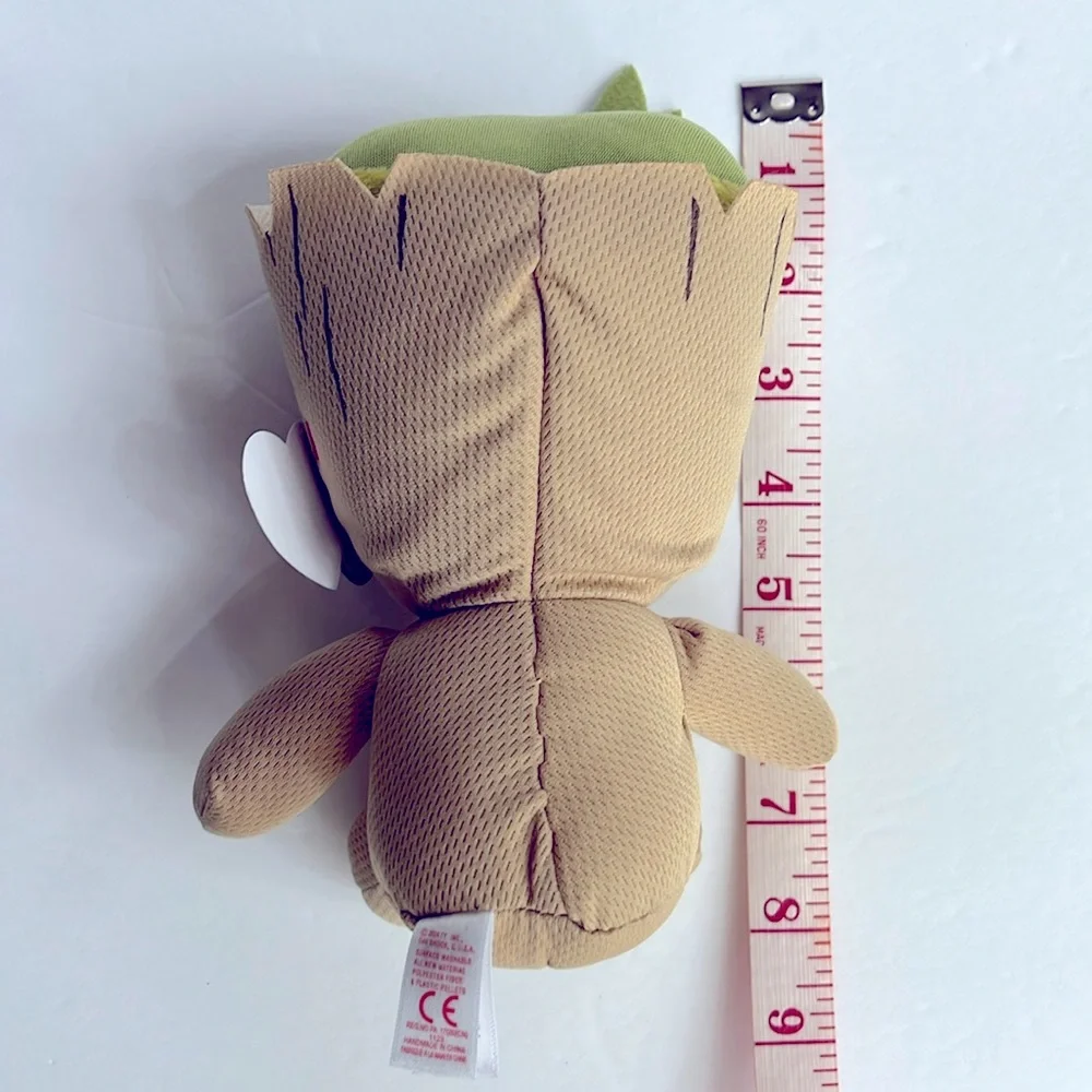 Groot Marvel Ty Beanie Babies l Brown Stuffed Animal Plush - Picture 6 of 10